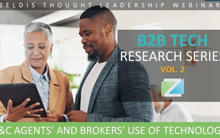 Webinar: B2B Research Series Vol. 2 – P&C Agents’ and Brokers’ Use of Technology